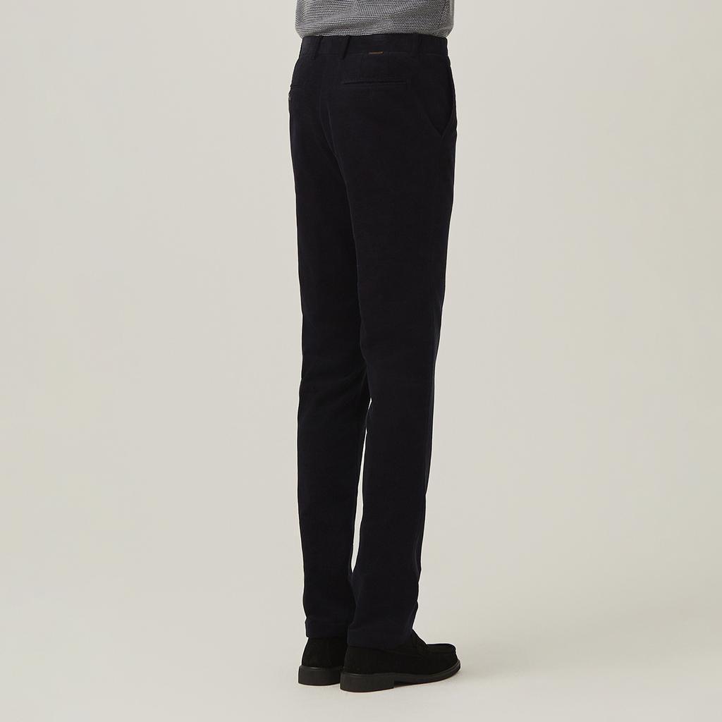 FERRAROMILANO Moleskine Slacks D/Navy (Am0Esl40448)