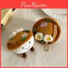 Noodle Cute Egg Cartoon Plush Hanging Toy Keychain Pendant Kids Travel Bag Decor