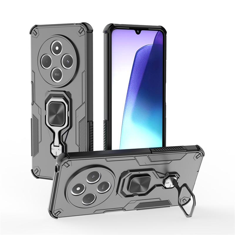 Für Xiaomi Poco C75 4G Hülle Stoßfest Magnetische Rüstung Handyhüllen für PocoC75 Poko Little C 75 75C Ständer Rückseite Abdeckung Fundas