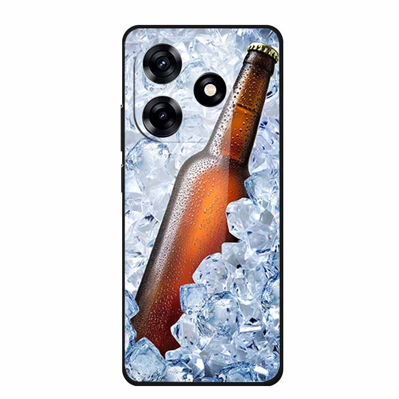 Glass Case For Honor X5c Plus Case Soft Bumper Hard Tempered Glass Back Cover For Honor X5c Plus Play 10A Phone Case X 5 C Plus