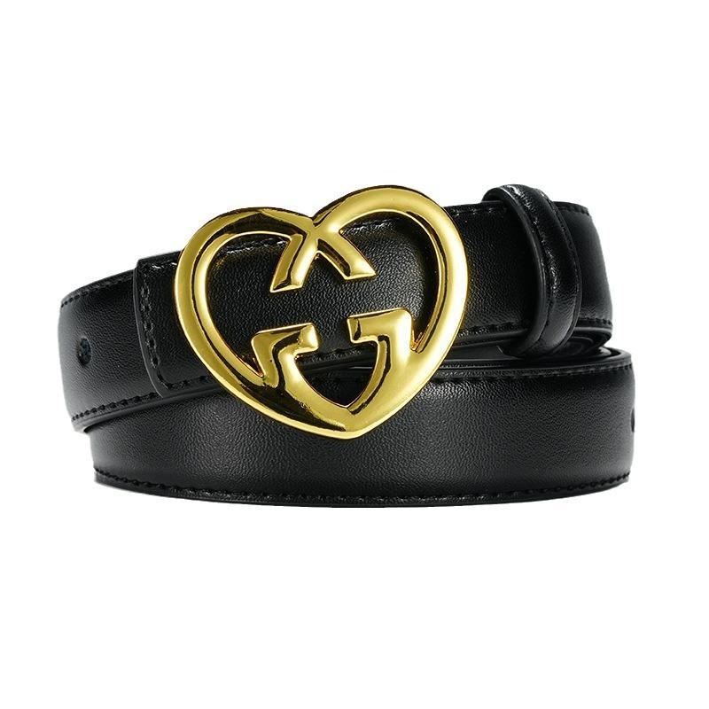 Ceinture Robe Dames Boucle Lisse Robes Femmes Robes Décorées Ceintures Femmes Tout Assorti Ceintures Minces