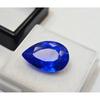 Stunning Sapphire Blue Natural Pear Cut 8-9 Ct Certified Loose Gemstone