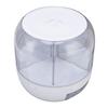 Grain Dispenser 6 Grids PP Rotation Insect Proof Grain Storage Organization for Home Kitchen