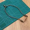 1Pcs 8 Inch Bronze Lamp Harp Holder Metal Horn Lamp Frame for Table Floor Lampshade Bracket Robust Decorative Light Stand