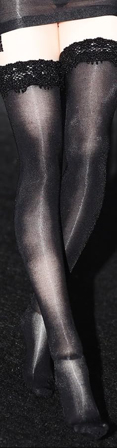 

Sexy Stockings for Scale Action GS Compatible with TBLeague Body and Outfit Not [TOYBARJAPAN] Over-the-Knee 1/6 Figures, Style, (Body Included) (C