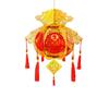 Lint/Gold Foil Spring Festival Red Lantern 3D Spring Festival Hanging Pendant  Party