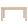 Vidaxl Stolik Kawowy, 80X50X40 Cm, Lite Drewno Sosnowe