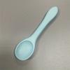 1pc Baby Silicone Spoon, Newborn Baby Feeding Spoon, Children's Tableware, Dining Complementary Food Soft Head Round Head