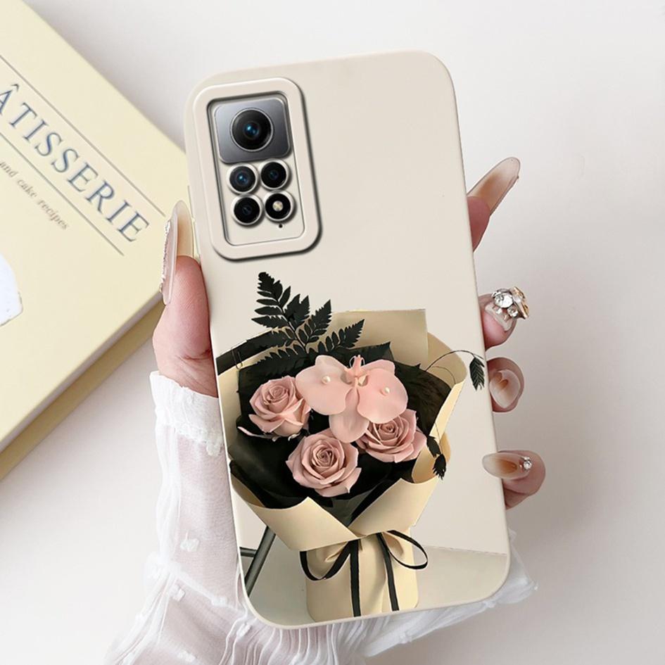 For Cover Xiaomi Redmi Note 12 Pro 4G Case Popular Space Flower Soft Silicone Back Cover For Xiaomi Redmi Note12 Pro 4G TPU Capa