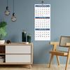 2026 Wall Calendar - 3 Month Wall Calendar Vertical 2026 (Folded In a Month), Dec.2025 - Jan.2027, 11" X 26", Calendar 2026, 3-Month Display Calendar