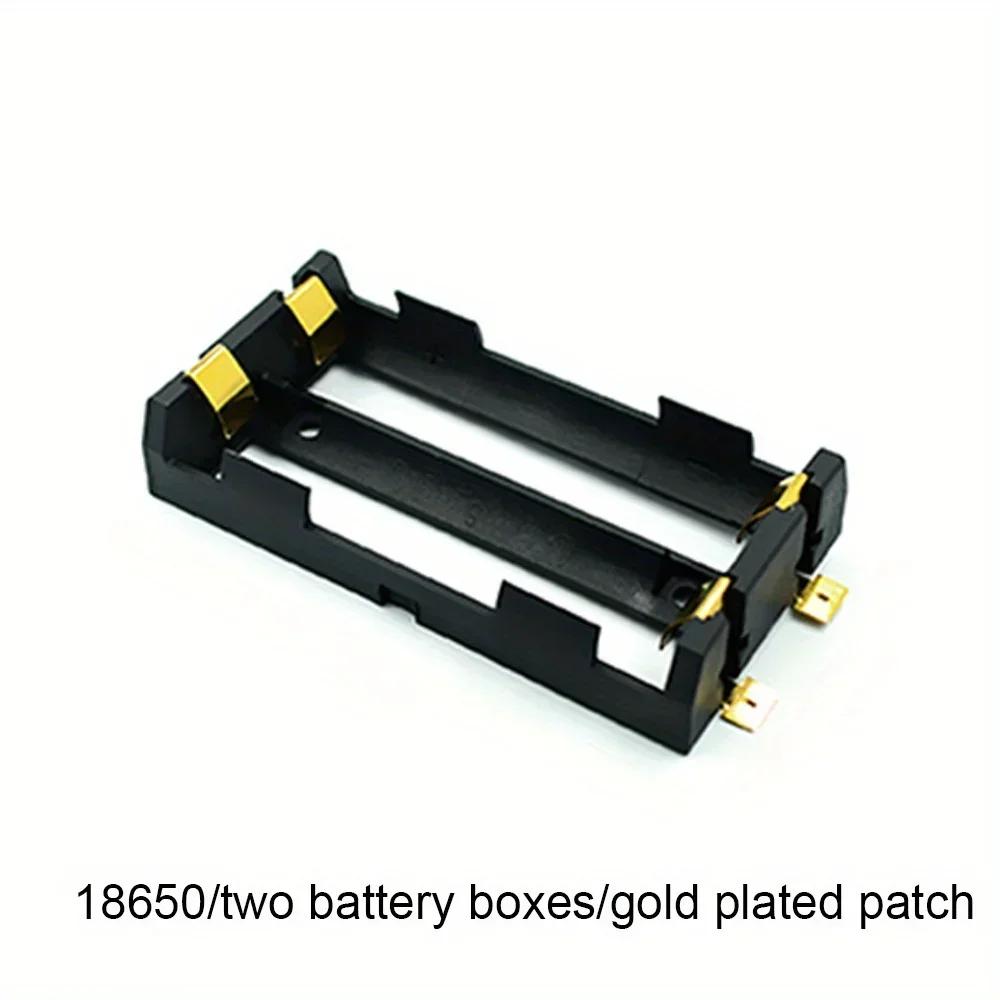 1 2 3 4 Slot 18650 SMT Battery Holder 18650 SMD Battery Box Storage Case Container Power Bank With Bronze Pins Rechargeable SMT