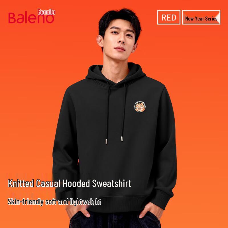 

Baleno Men s JPB Awakened Lion Graphic Hooded Sweatshirt L