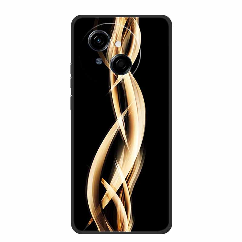 For Tecno Spark 40C Phone Case 6.67" Fashion Photos Black Silicone Soft TPU Case For Tecno Spark 40C Back Cover Cases 40 C Coque