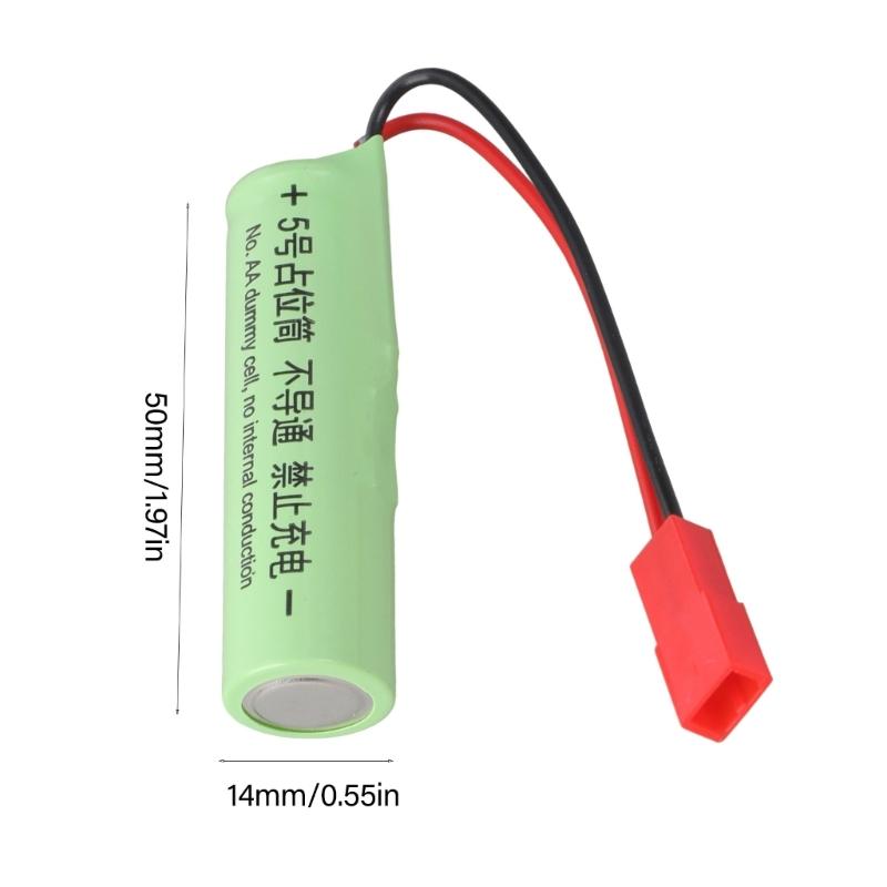 Conductives 2A Dummy Cells Battery for Voltages Adjustment in 3V Devices Not Rechargeable