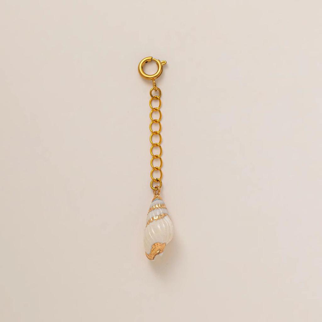 Europäisch-Amerikanischer Edelstahl-Hufeisen-Anhänger, 18K Goldbeschichtet, Farberhaltend, DIY Schmuckzubehör.