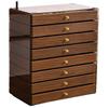 Dustproof Multi-layer Jewelry Box with Drawer for Bracelets, Necklaces, Rings, and Earrings - Large Capacity Storage for Accessories