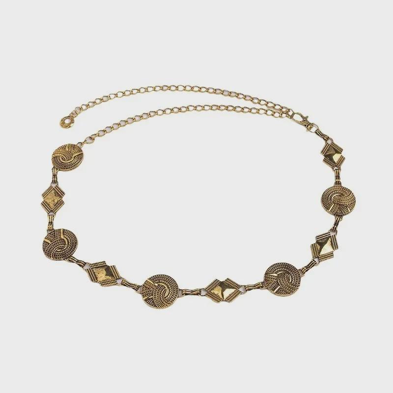 Lanț de talie cu strasuri pentru femei: Curea retro cu flori fluture, de înaltă calitate - accesoriu versatil și elegant.