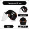 Universal Half-Face Helmet: Windproof, All-Season Riding Gear for Men & Women