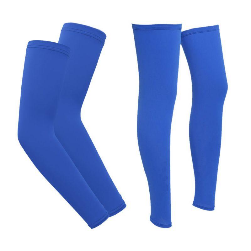 Sunscreen Arm Sleeves and Leg Covers Fitness Compression Sleeves