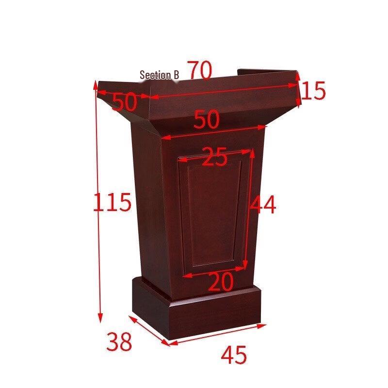 Jundingying B-Style Solid Wood Podium