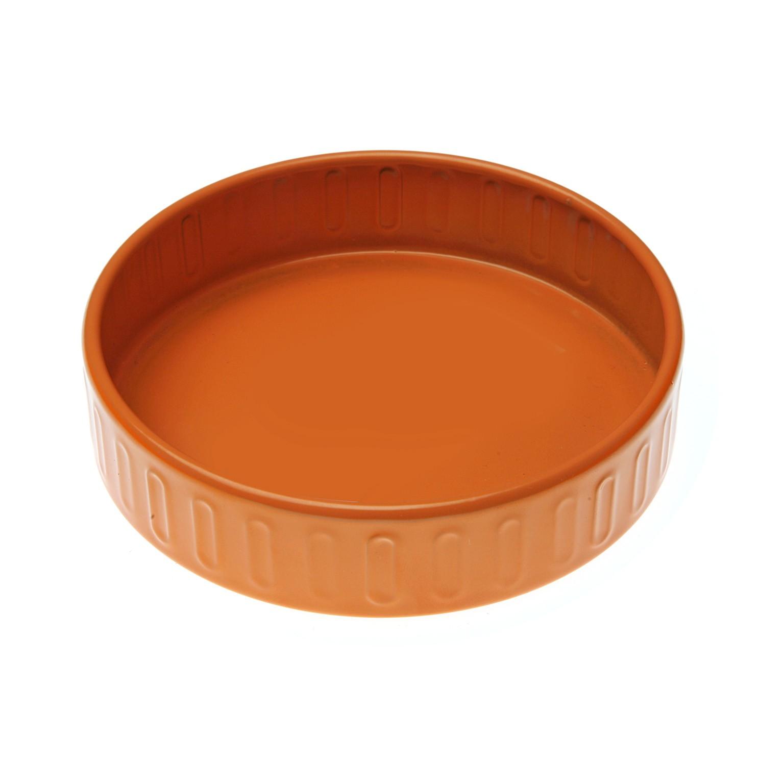 Porte-savon en métal orange VERSA 20410080