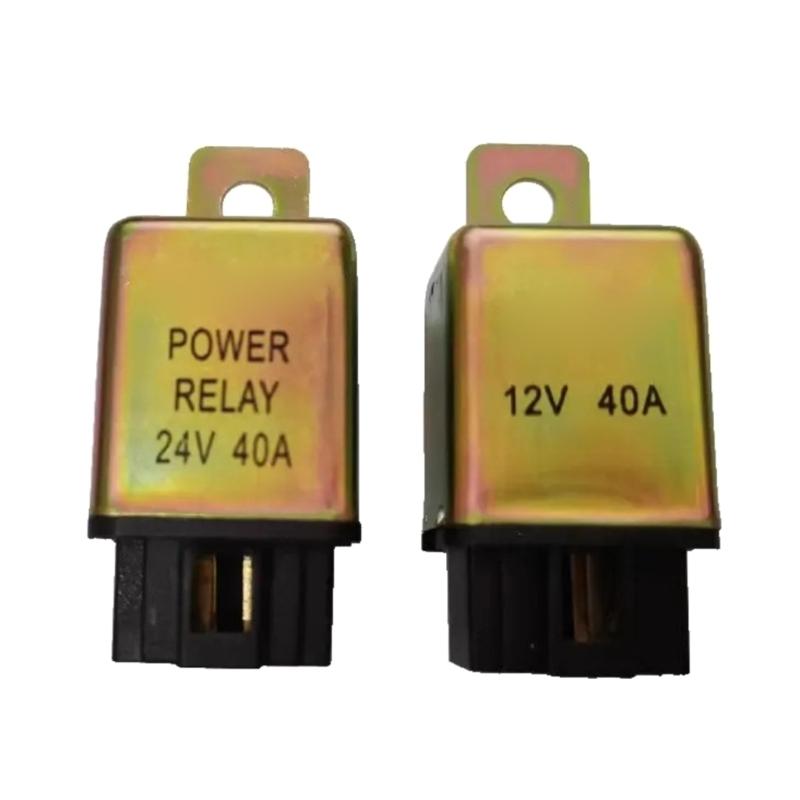 Quick Response Long Lasting Energy Saving 12V 24V 4Pin Relays Suitable for Car Air Conditioning with Easy Installation