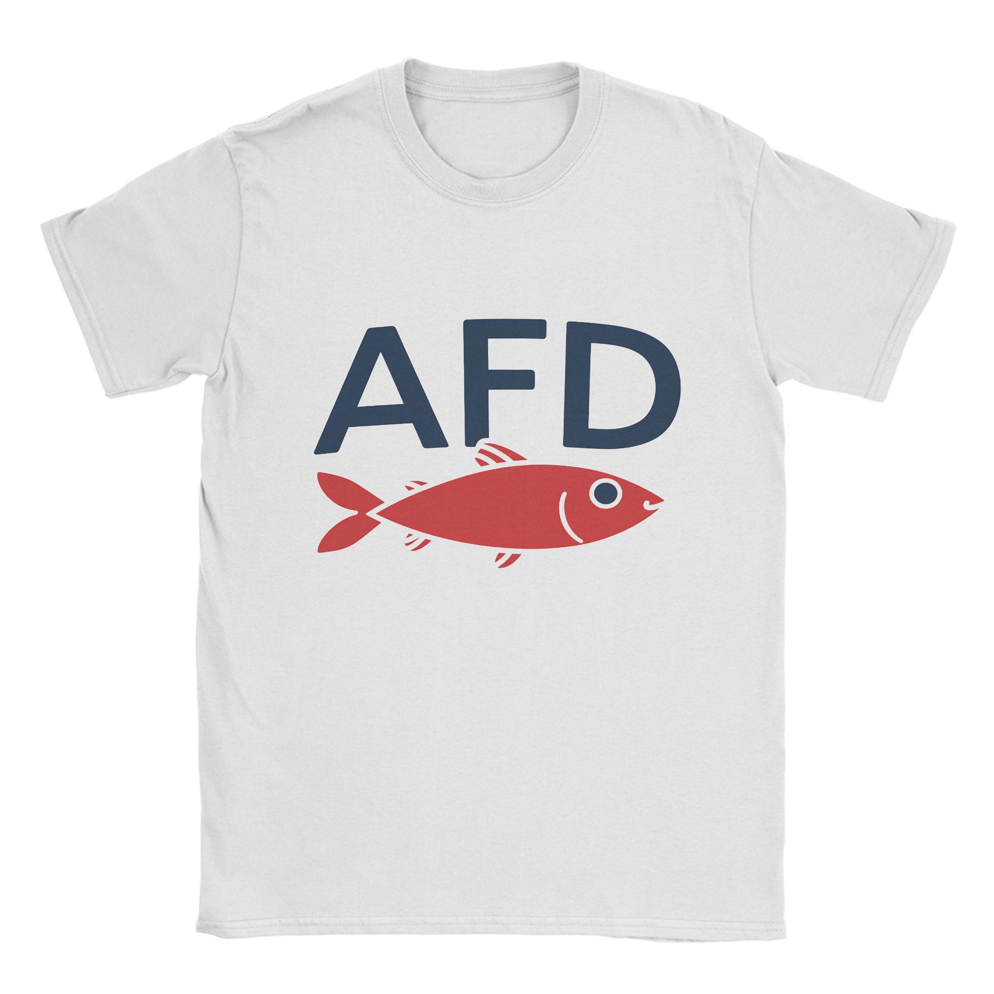 ZheXiong TEE AFD Angler Friends Alice Weidel T-shirt Zomer Heren 100% Katoen Ronde Hals Oversized Kleding Korte Mouwen Grappig T-shirt L