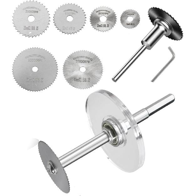 4"PVC Pipe Inside Cutter(6Pcs Saw Blades),PVC Pipe Cutter Tool with Adjustable Depth Gauge Guide, Plumbing Internal Plastic ABS Pipe Cutter with Hex