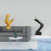 Feng Shui Sculpture Resin Abstract Figure Handicraft for Housewarming Birthday Anniversaries