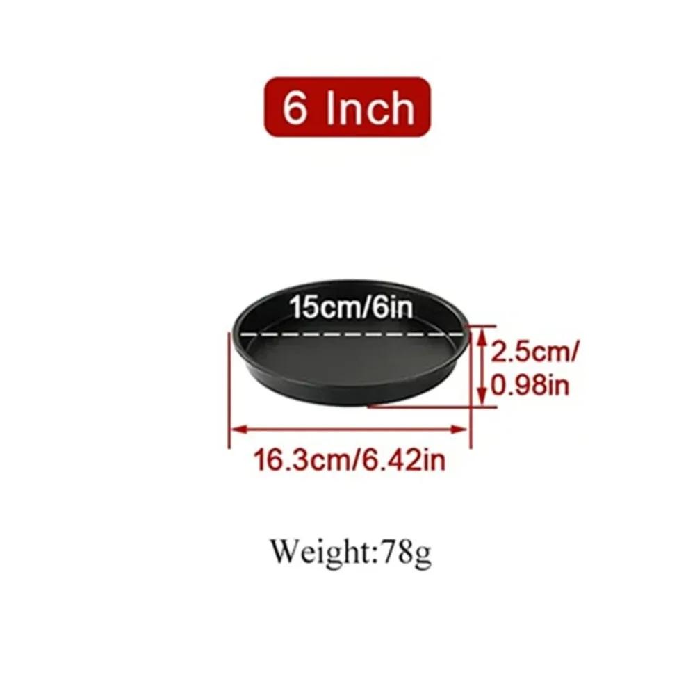 

6/7/8 дюймовая антипригарная форма для торта, безопасная для духовки и аэрофритюрницы, форма для выпечки с ручками, многофункциональная для пиццы, тортов, десертов, противень для выпечки, форма для кекса