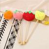 Cute Cartoon Animal Fruit Plush Toy Massage Stick Beat Back Stick Hammer Small Hammer Doll For Holiday Gift 10*32CM