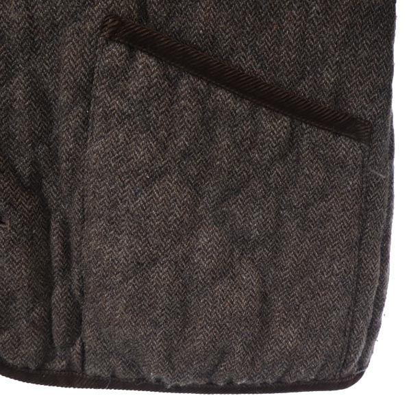 JOURNAL STANDARD Wool jacket M Brown Quilted back Men's Used