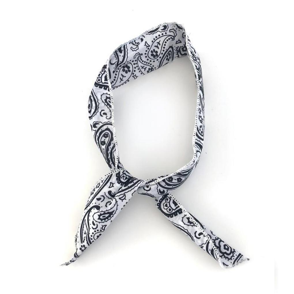 

Hair Bands Bowknot Elastic Face Wash Headband Vintage Style Multicolor Floral Bandana Cottagecore Accessories Bandanas for Women білий