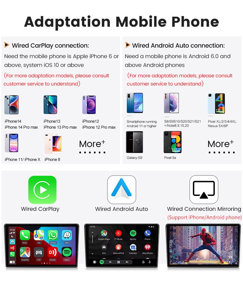 Android Auto CarPlay USB Module for Screen Projection
