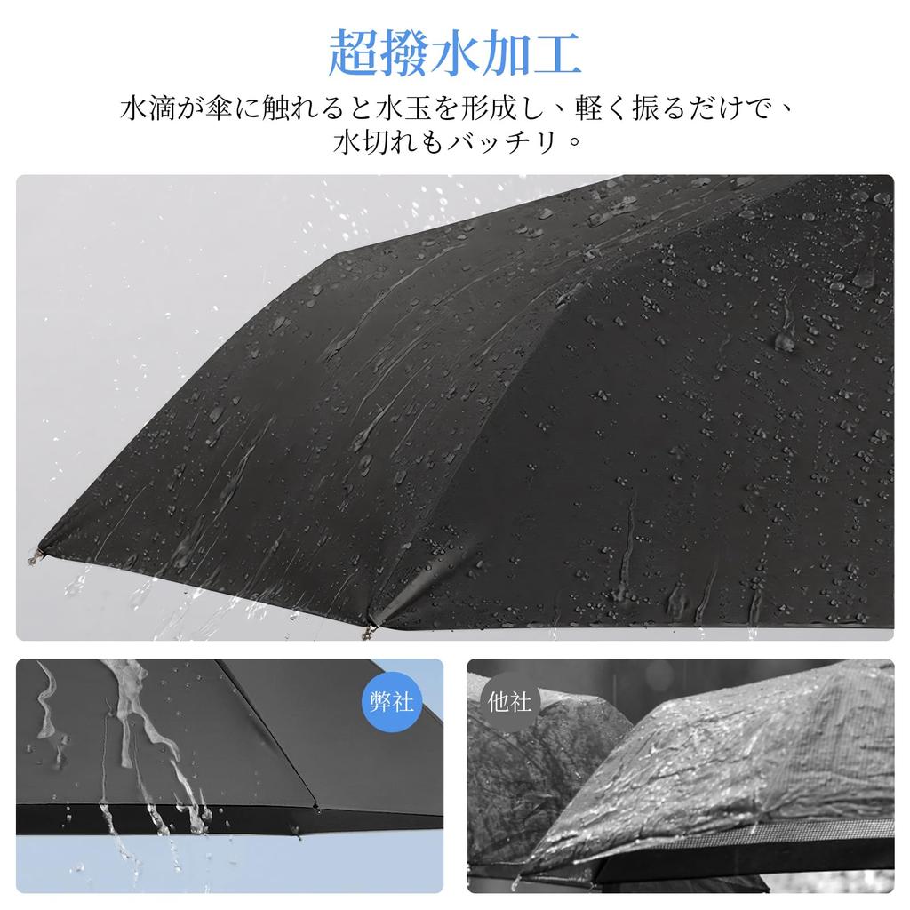 GOSO Folding UV For Both Sunny and Rainy Folding Umbrella Masterpiece 125g 6 Folding Folding Lightest Carbon Super Water UV Heat Wind A Umbrella That