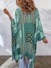 Women's Bohemian Aztec Print Cardigan Cloak - Spring/Autumn Collection