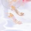 Obligation Small Commodities Imitation Pearl Rhinestone Frog Buckle Edge Clip Headgear Premium Bangs Delicate Side Hairpin Hair Accessories