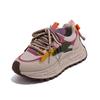 Waffle Forrest Gump shoes women's 2025 new autumn student sports shoes platform height increase running dad shoes 2503