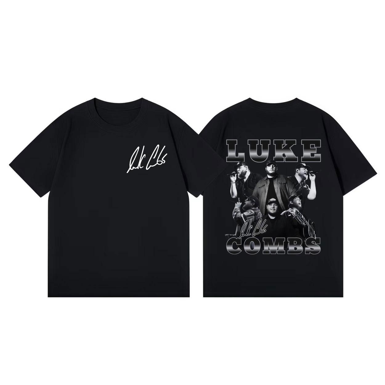 

Luke Combs My Kinda Saeurday Night Tour 2026 Graphic T Shirts Fashion Vintage Short Sleeve Tshirt Unisex Casual Cotton Tshirts 4XL