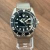 Used New Belt SEIKO Automatic Sea Urchin Rare Seiko 5 Sports SNZF17J1 Made In Japan Day Date Watch Working Black Dial