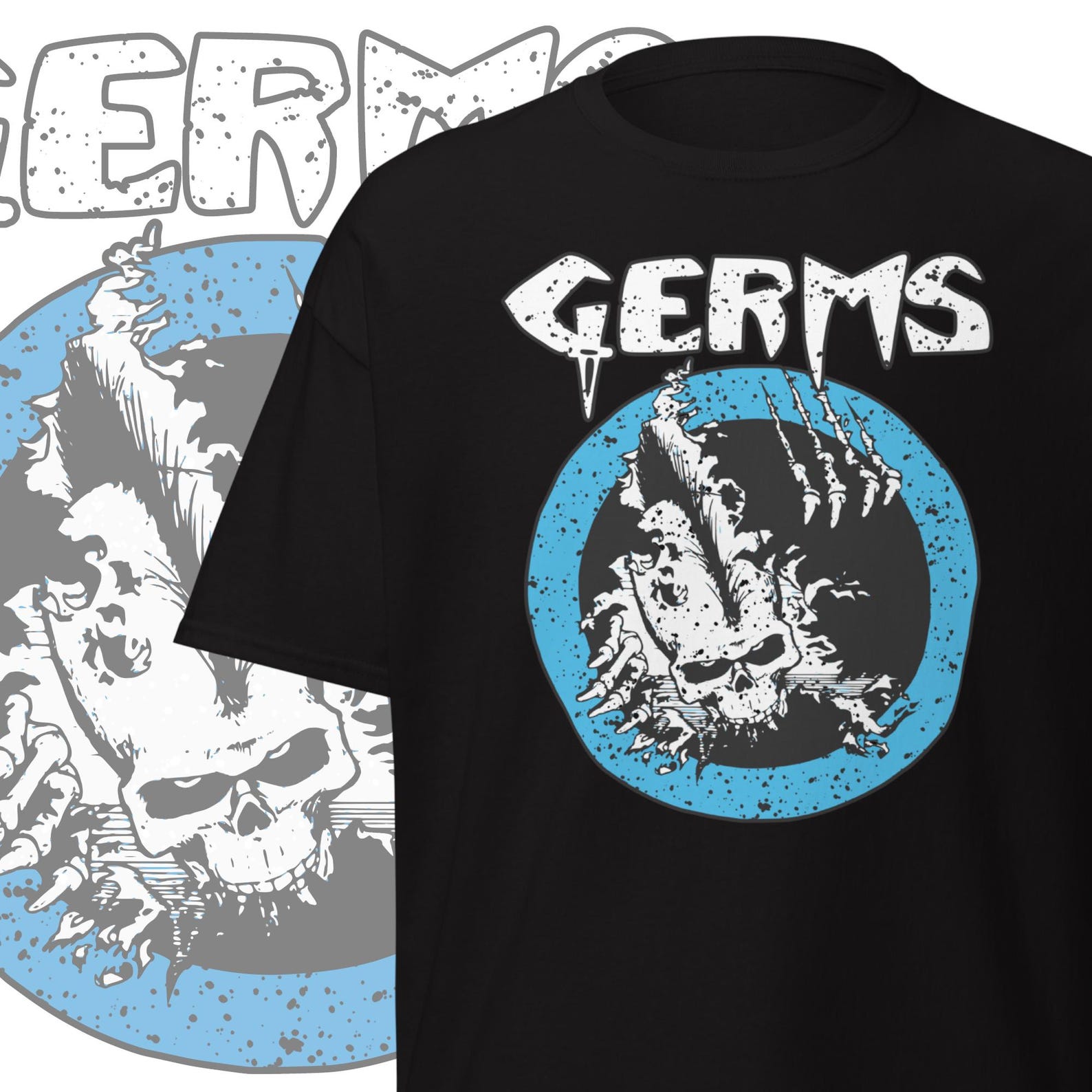 The Germs T-Shirt: Los Angeles Punk Rock Band Tee S