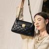 Qiao Lady Bag 2025 New Fashion Chain Bag Light Luxury Versatile Crossbody Bag Single Shoulder Underarm Bag Genuine Leather Women's Bag