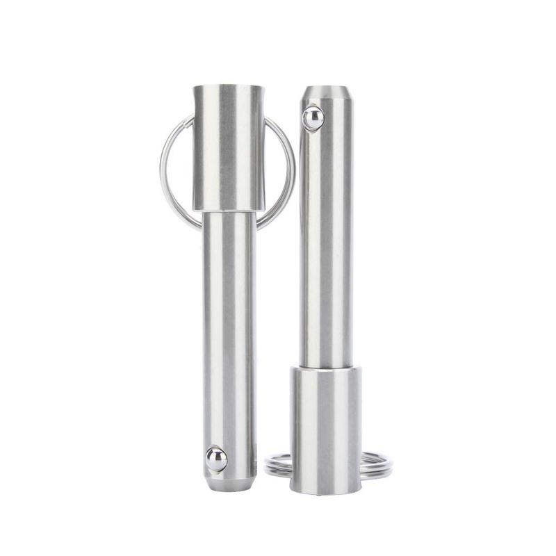 High Quality KST115.1 Dia5~16mm All Stainless Steel Solid Quick Release Pins Spring Ball Lock Pins With Ring
