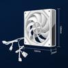ARGB PC Router Fan 120MM Cooling Fan Brushless Portable Cooling Fan Replacement for PC Chassis Cabinet Electronic