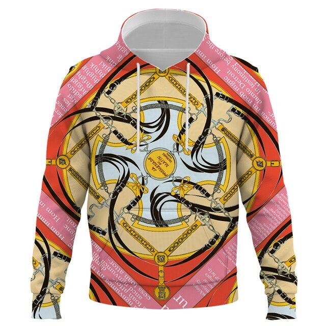 Männer Frau Goldene Leopard 3D drucken Hoodies Sweatshirts Mode Kapuzen Hip Hop Herren Marke Hoodie luxus Streetwear dropshiping