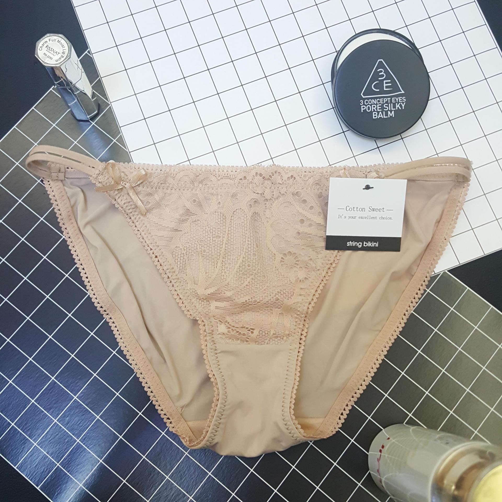 

Женские трусики. Модель - Tanga L жёлтый