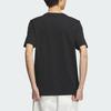 Adidas Big Linear Logo T-shirt Asia Sizing 'Black White' JI9069