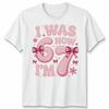 T-shirt Unisex per Ragazza di 6 7 Anni Sette Anni Ero 6 Ora Ho 7 Meme