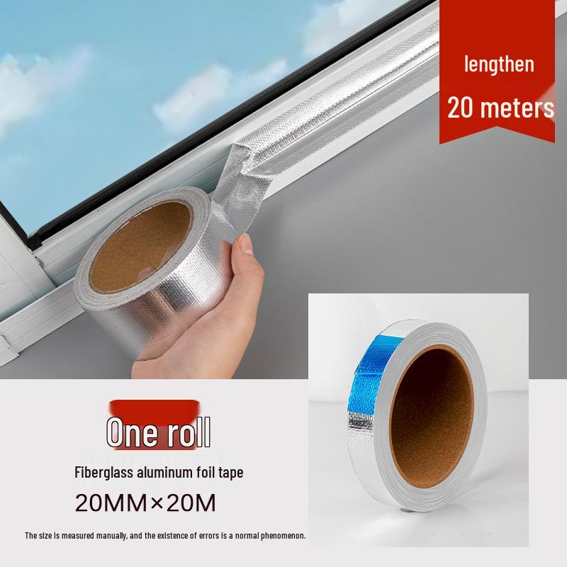 Thickened Windproof Aluminum Foil Tape: Waterproof Beauty Seam for Kitchen Sinks & Pool Gaps