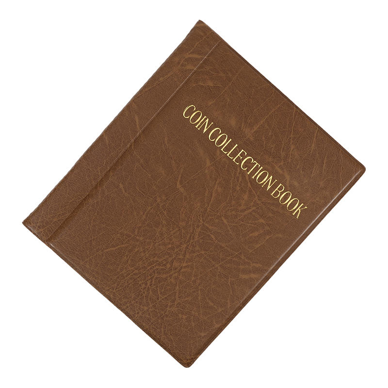 Vintage 240-Slot Coin Collection Album - Portable Penny Storage Book Holder for Collectors